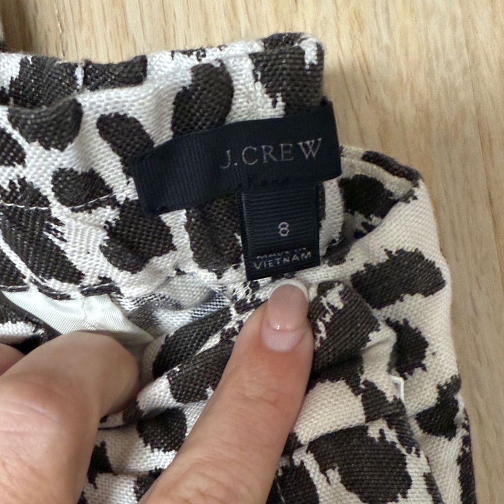 J. Crew Leopard Patterned Pants - Picture 2 of 3